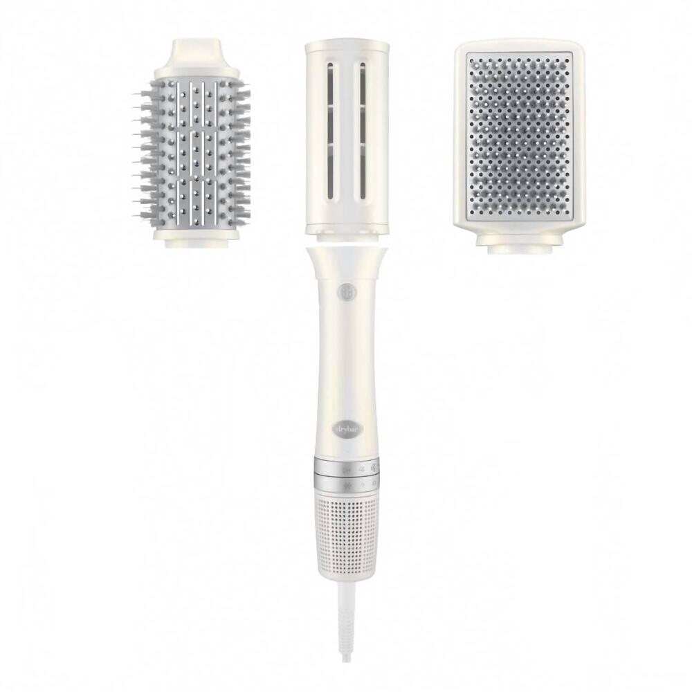 NEW DRYBAR reserve 3-in-1 interchangeable blow-dryer in white